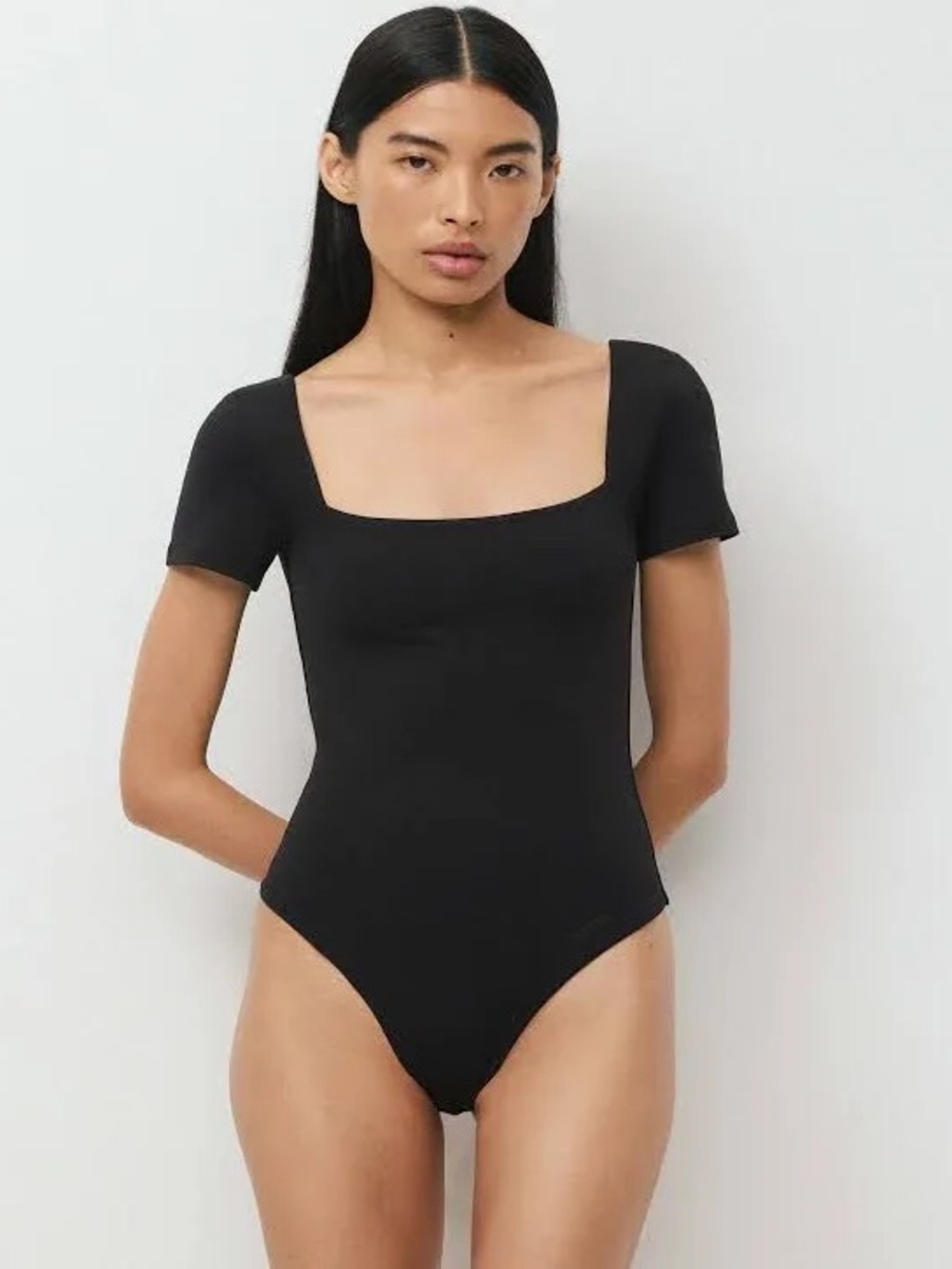 Aritzia Women's Tops Aritzia Original Contour Manner Squareneck Bodysuit